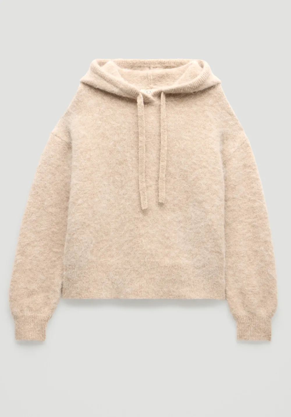 hush Sweatshirts & Hoodies|Jumpers & Cardigans|Hazel Alpaca Wool Hoodie OATMEAL MARL