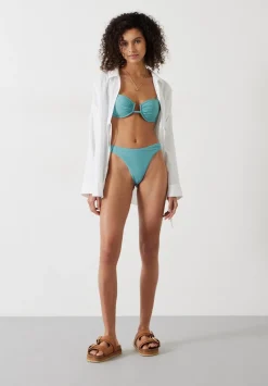 hush Swimwear & Beachwear|Heidi High Leg Bikini Bottoms Sage blue