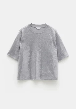 hush Tops & T-Shirts|Holly Sequin T-Shirt Grey