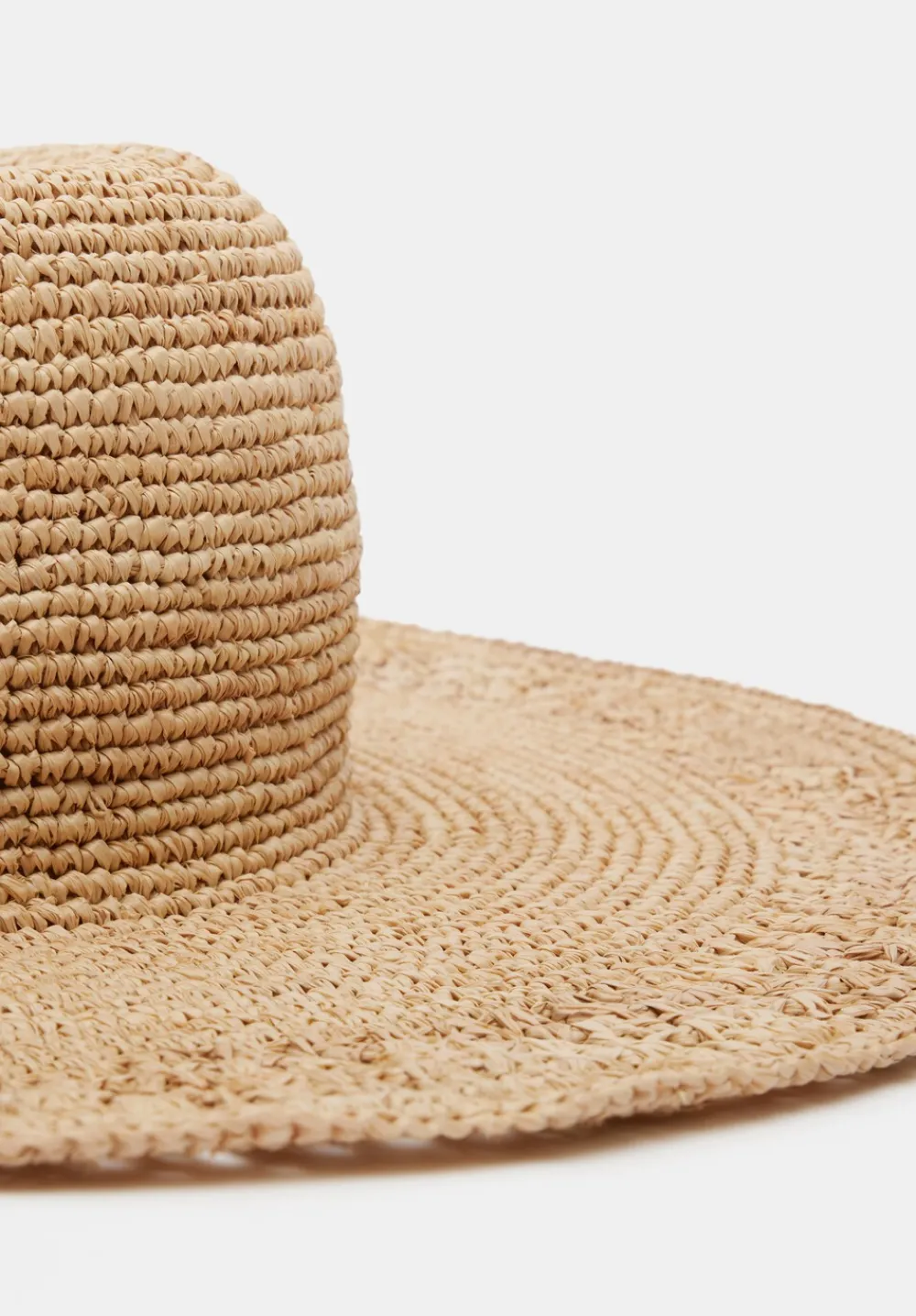 hush Hats|India Weave Floppy Hat Natural