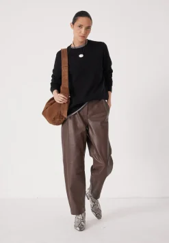hush Jumpers & Cardigans|Ivy Merino Wool Jumper Black