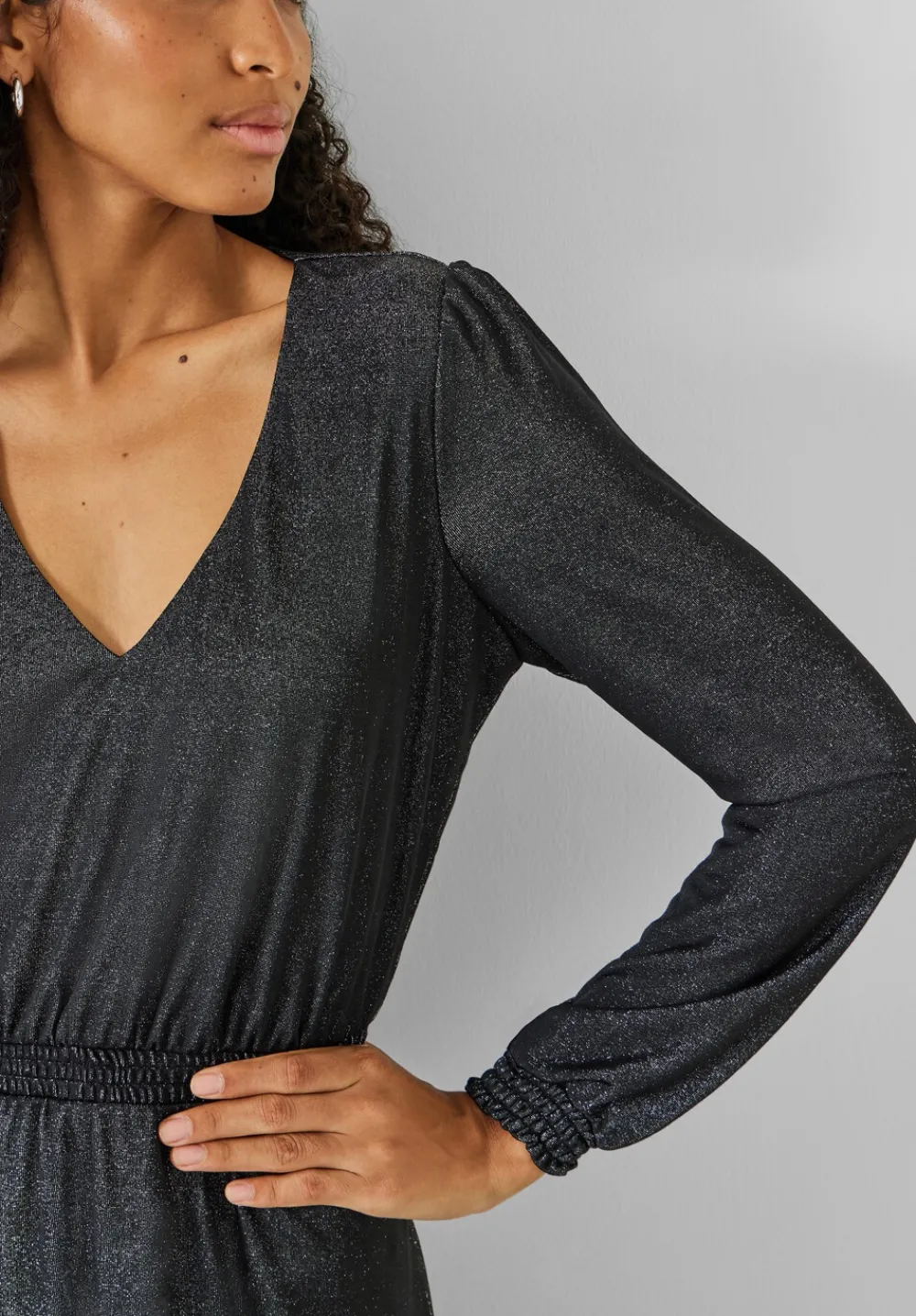 hush Dresses|Jasleen Jersey Mini Dress Black