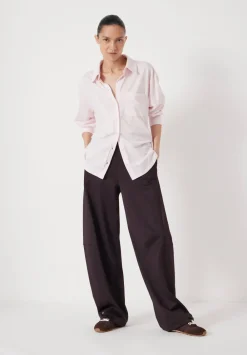 hush Tops & T-Shirts|Jersey Slub Shirt Soft Pink
