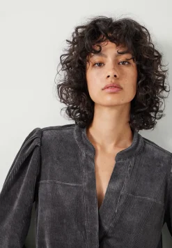 hush Jumpsuits|Joplin Cord Jersey Jumpsuit DARK GREY