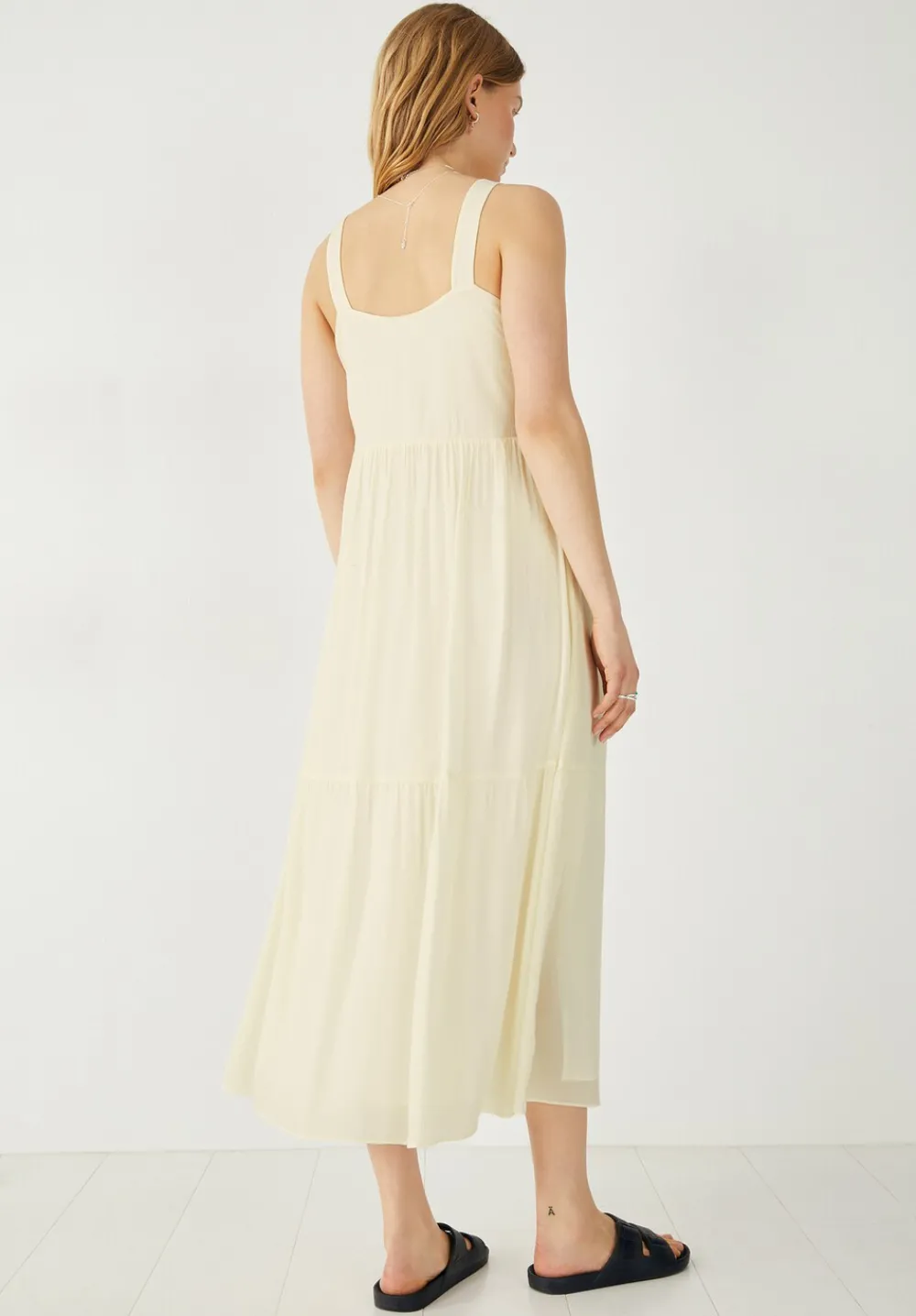 hush Dresses|Katrina Lace Midi Dress Ecru