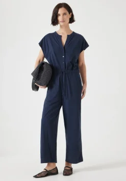 hush Jumpsuits|Dresses|Kendall Jersey Jumpsuit Navy