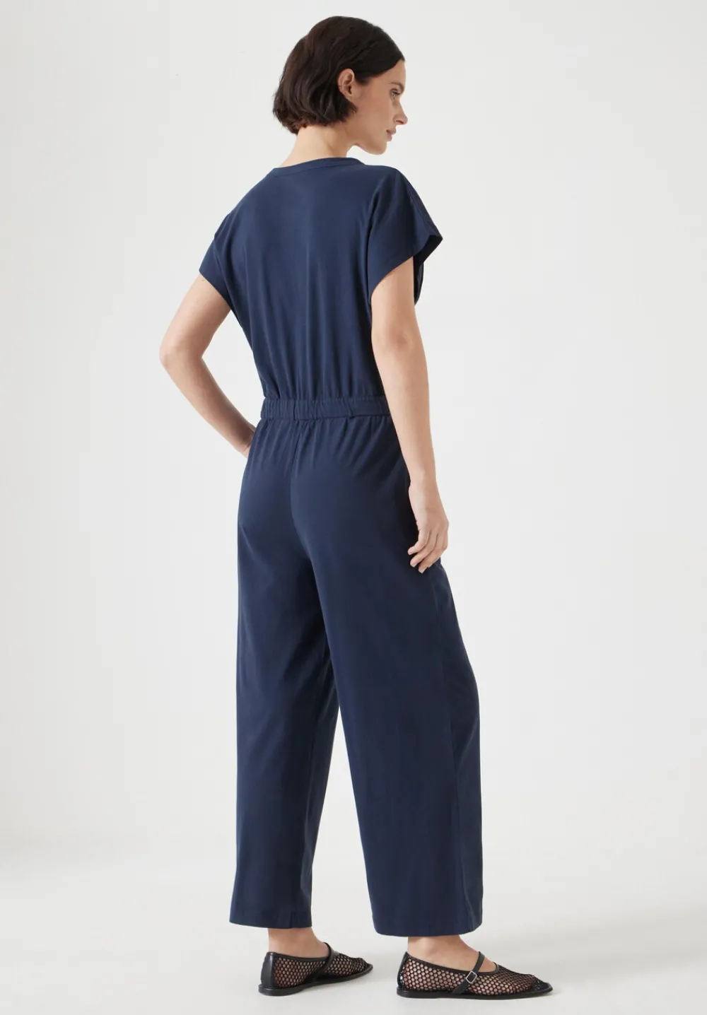 hush Jumpsuits|Dresses|Kendall Jersey Jumpsuit Navy