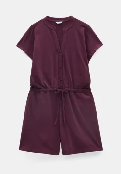 hush Jumpsuits|Kendall Jersey Playsuit Maroon Red
