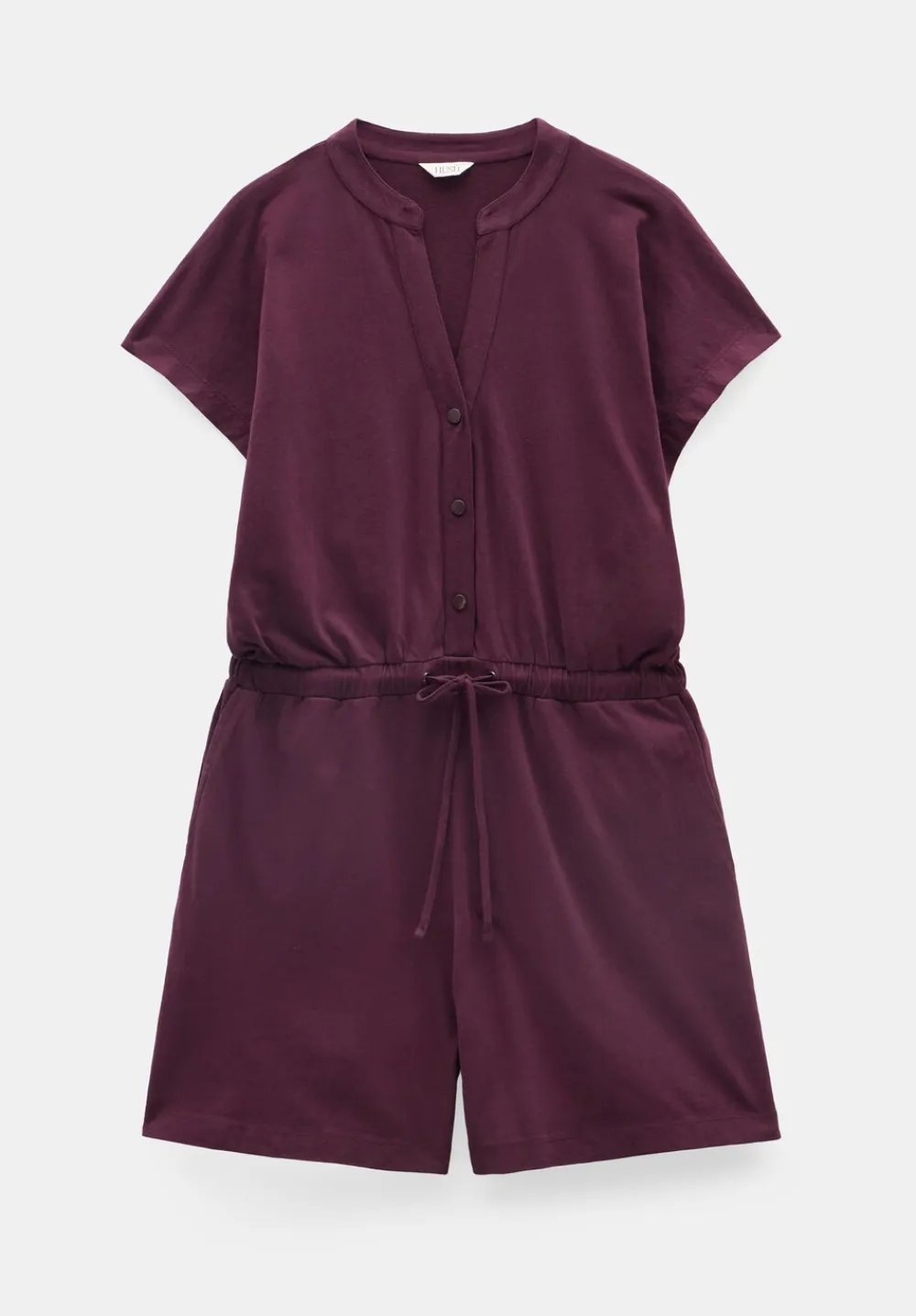 hush Jumpsuits|Kendall Jersey Playsuit Maroon Red