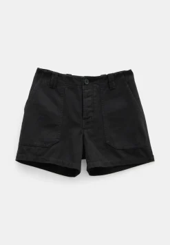 hush Shorts|Kia Washed Shorts Washed Black