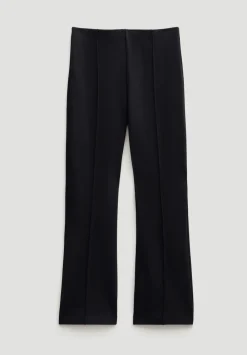 hush Joggers & Leggings|Trousers|Kick Flare Ponte Trousers Black