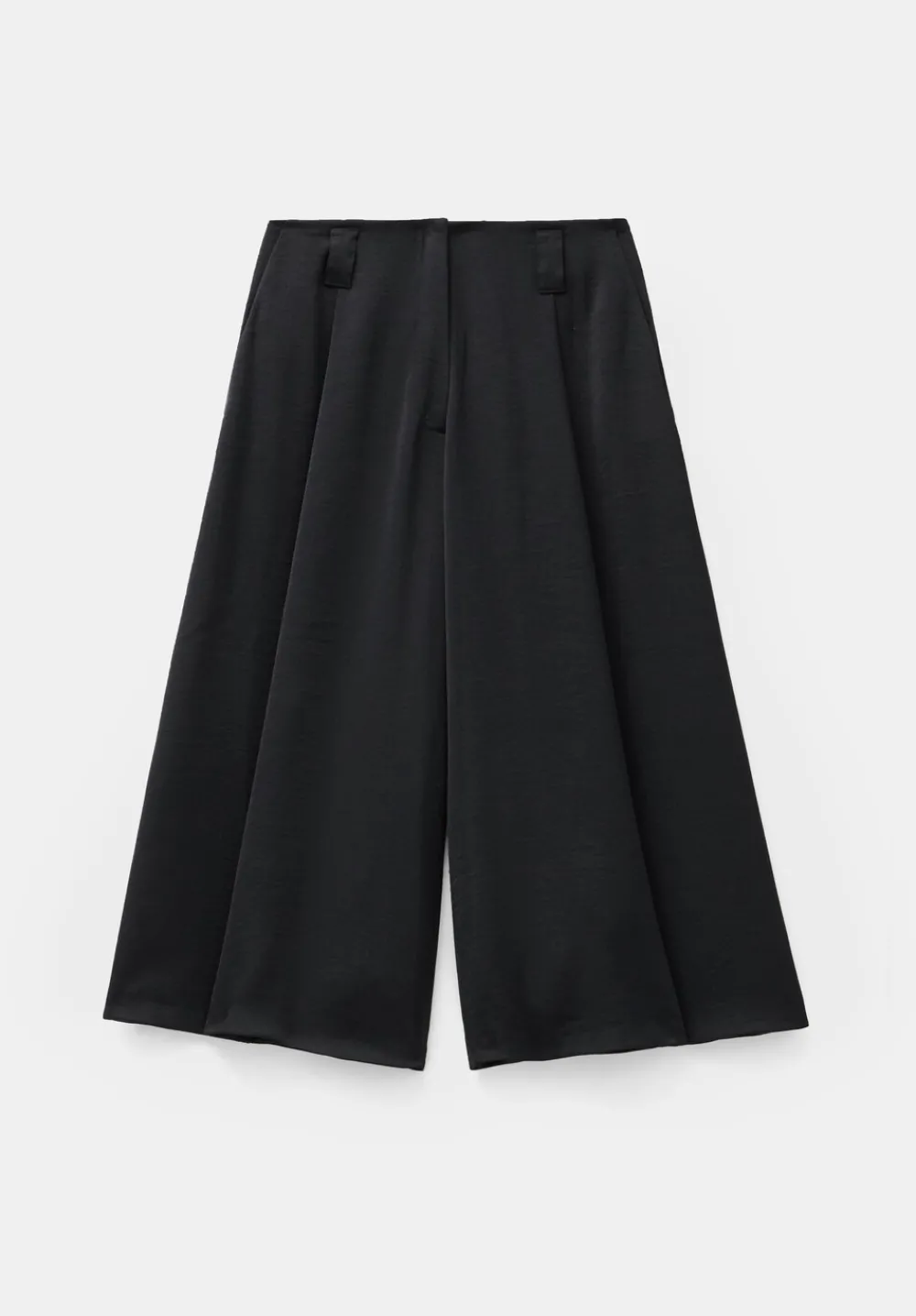 hush Trousers|Kiri Wide Culottes Black