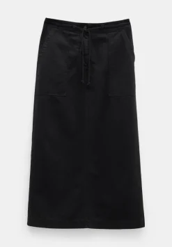 hush Skirts|Kristen Cargo Maxi Skirt Black