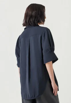 hush Shirts & Blouses|Laila Short Sleeve Shirt Black