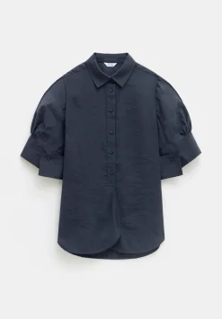 hush Shirts & Blouses|Laila Short Sleeve Shirt Black