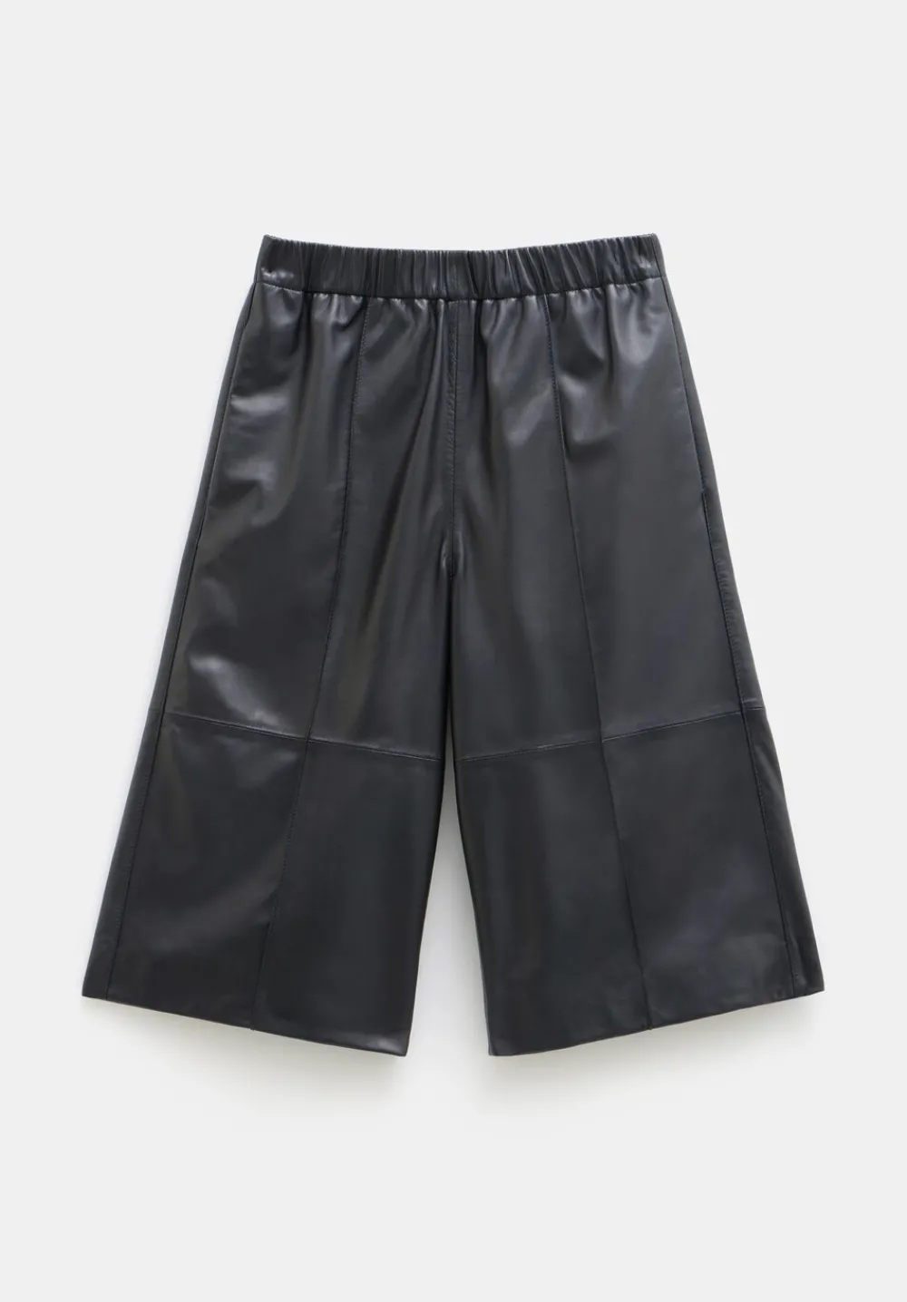 hush Shorts|Trousers|Leather Bermuda Short Black