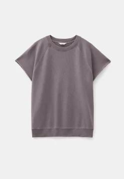 hush Tops & T-Shirts|Leonie Short Sleeve T-Shirt Raisin Brown