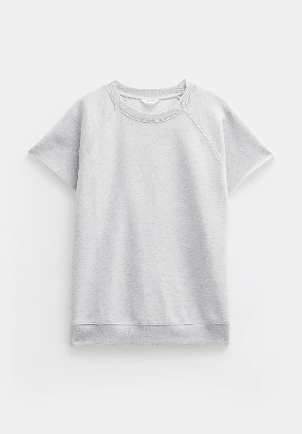 hush Tops & T-Shirts|Leonie Short Sleeve T-Shirt Grey Marl