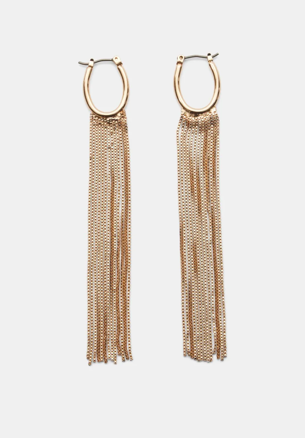 hush Jewellery|Lilou Fringe Earrings Gold