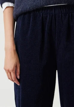 hush Joggers & Leggings|Trousers|Liza Cord Joggers Navy