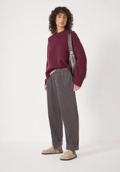 hush Joggers & Leggings|Trousers|Liza Cord Joggers Charcoal