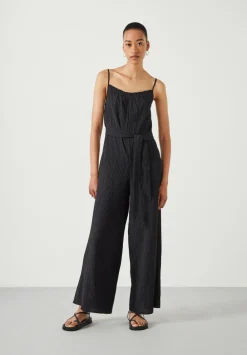hush Jumpsuits|Lofty Wide Leg Jumpsuit Black