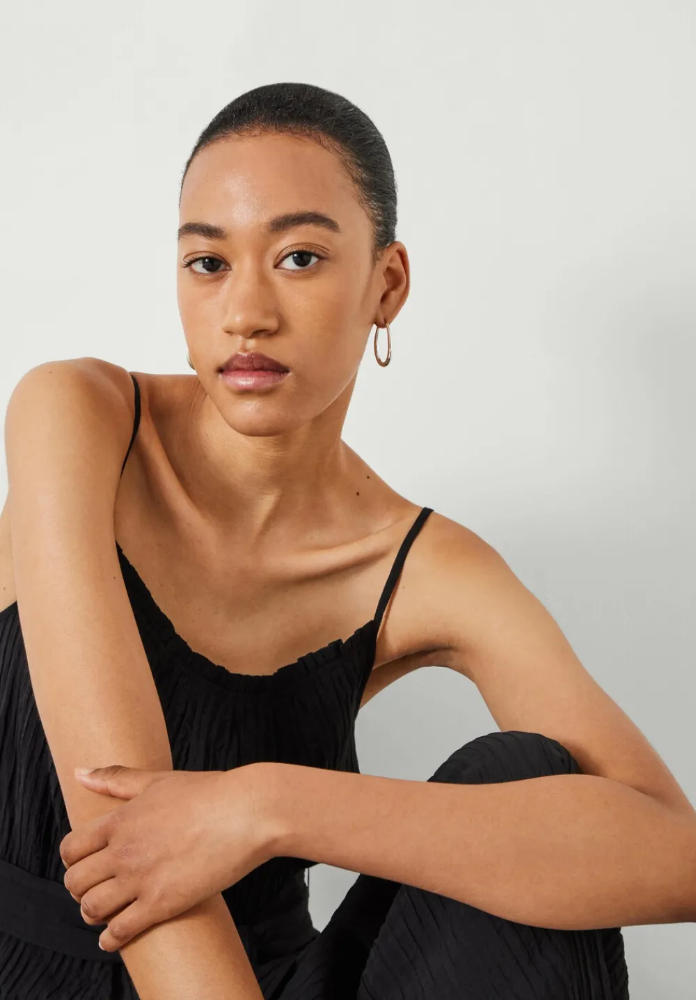 hush Jumpsuits|Lofty Wide Leg Jumpsuit Black