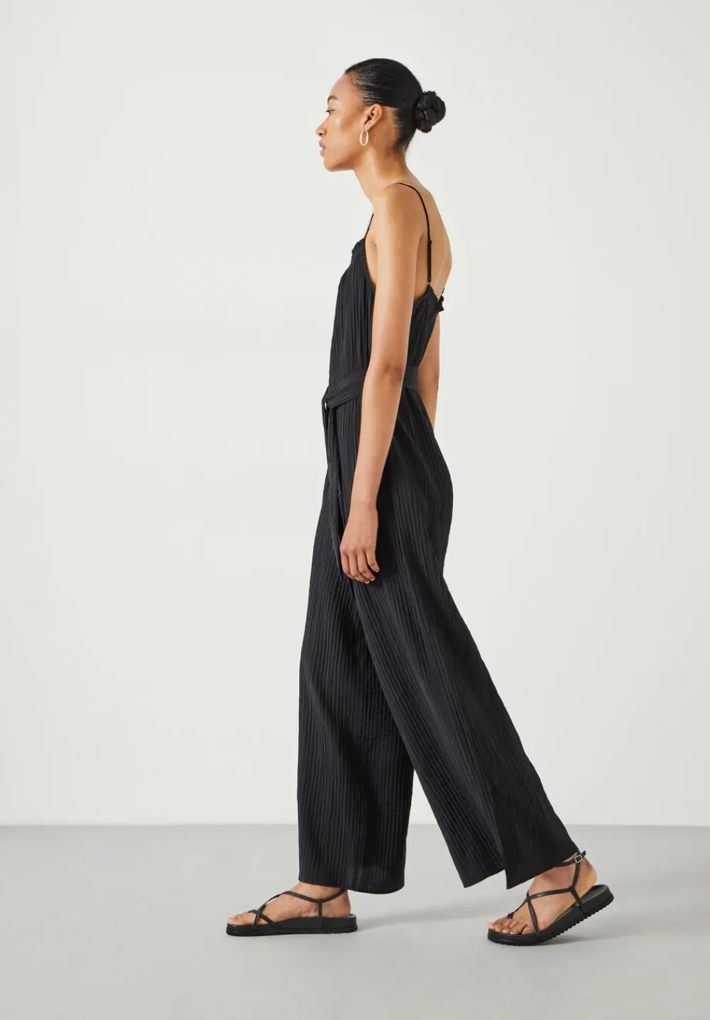 hush Jumpsuits|Lofty Wide Leg Jumpsuit Black