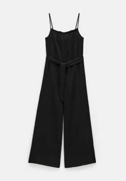 hush Jumpsuits|Lofty Wide Leg Jumpsuit Black