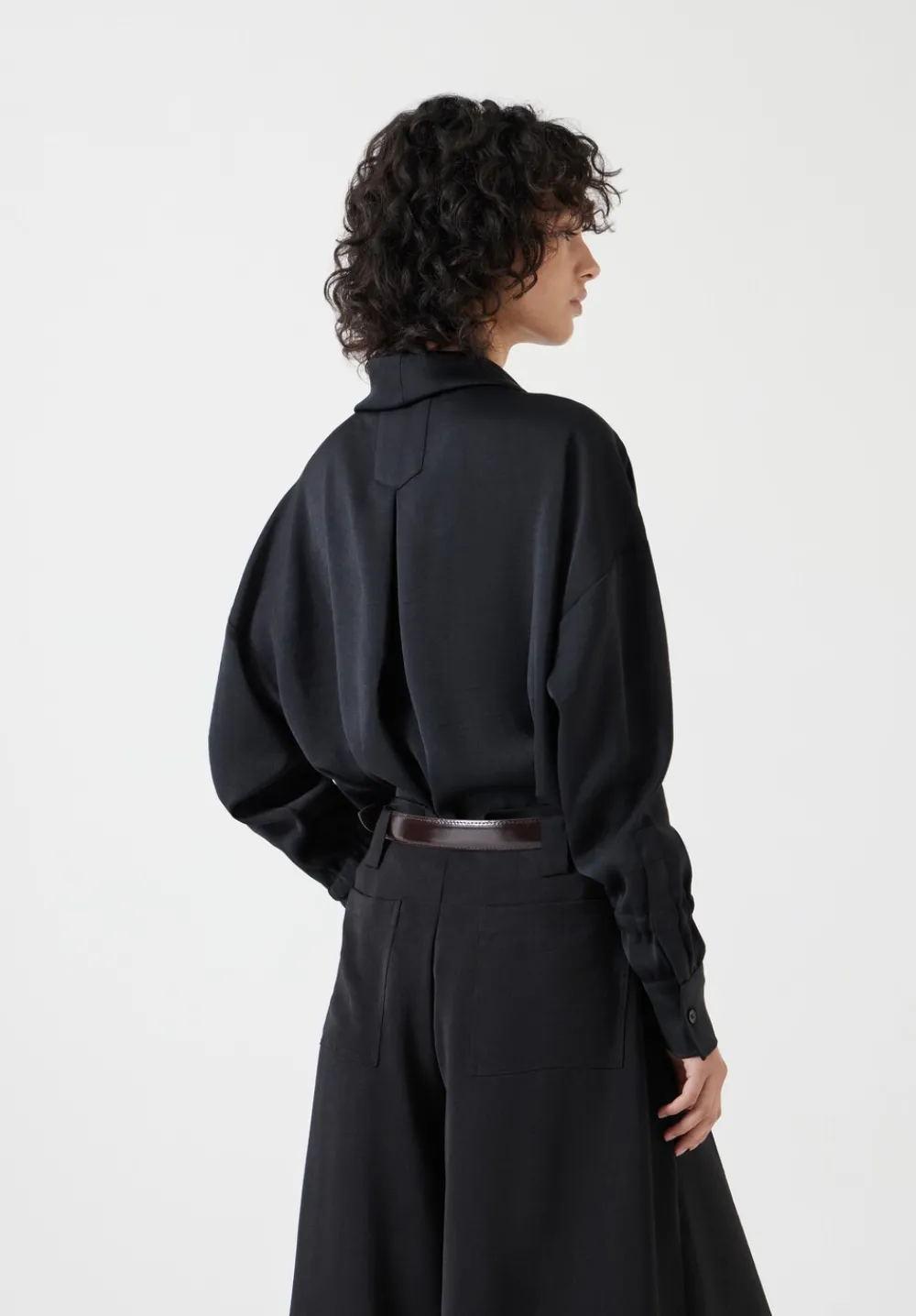 hush Shirts & Blouses|Tops & T-Shirts|Long Sleeve Cowl Neck Top Black