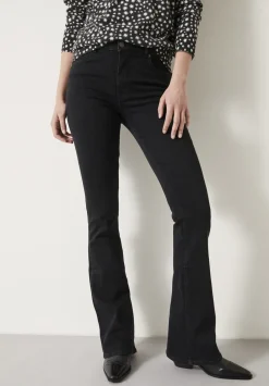 hush Jeans|Lorna Bootcut Jeans Washed Black