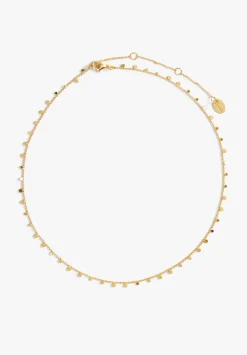 hush Jewellery|Lyra Mini Disc Choker Gold