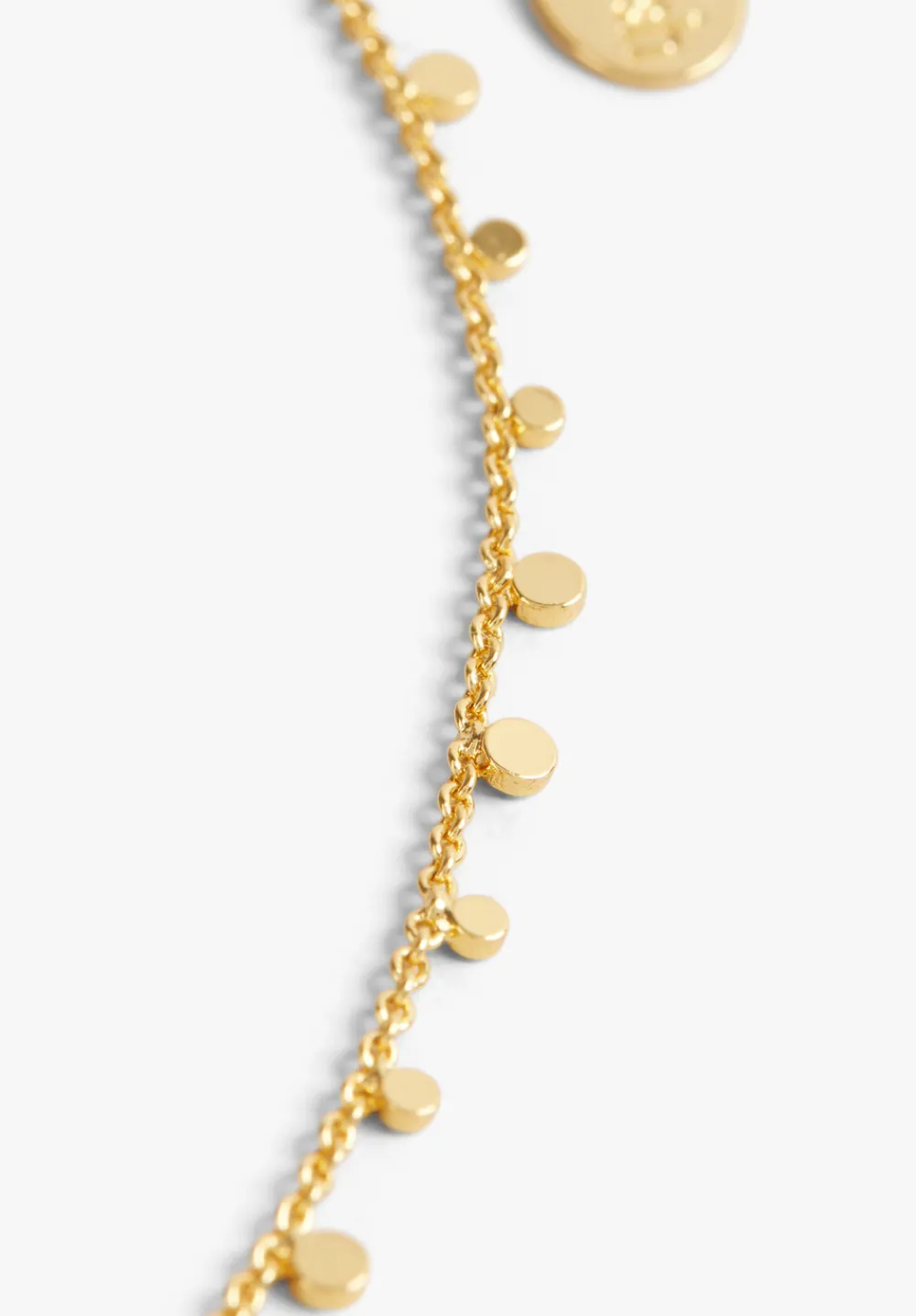 hush Jewellery|Lyra Mini Disc Choker Gold