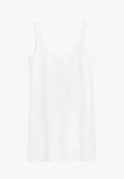 hush Tops & T-Shirts|Marcy Long Line Tank Bright white
