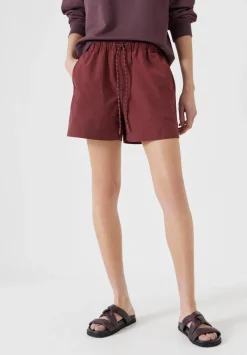 hush Shorts|Margot Technical Pull On Shorts Port Red