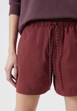 hush Shorts|Margot Technical Pull On Shorts Port Red