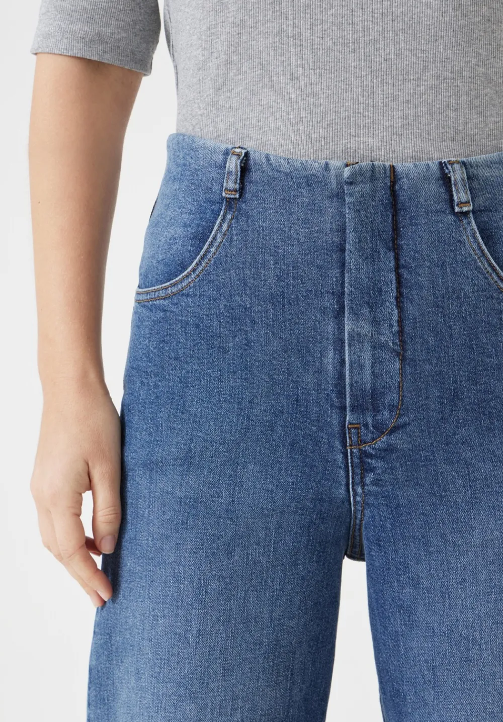 hush Jeans|Marla Cropped Jean Light Blue Authentic