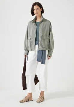 hush Jackets & Coats|Melinda Utility Jacket Green