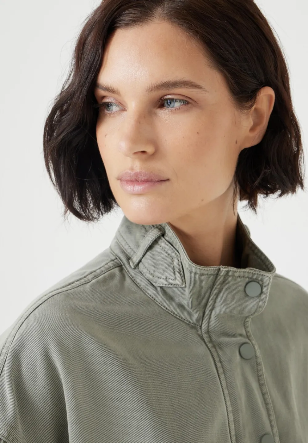 hush Jackets & Coats|Melinda Utility Jacket Green