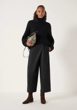 hush Jumpers & Cardigans|Meryl Wool Blend Roll Neck Jumper Black