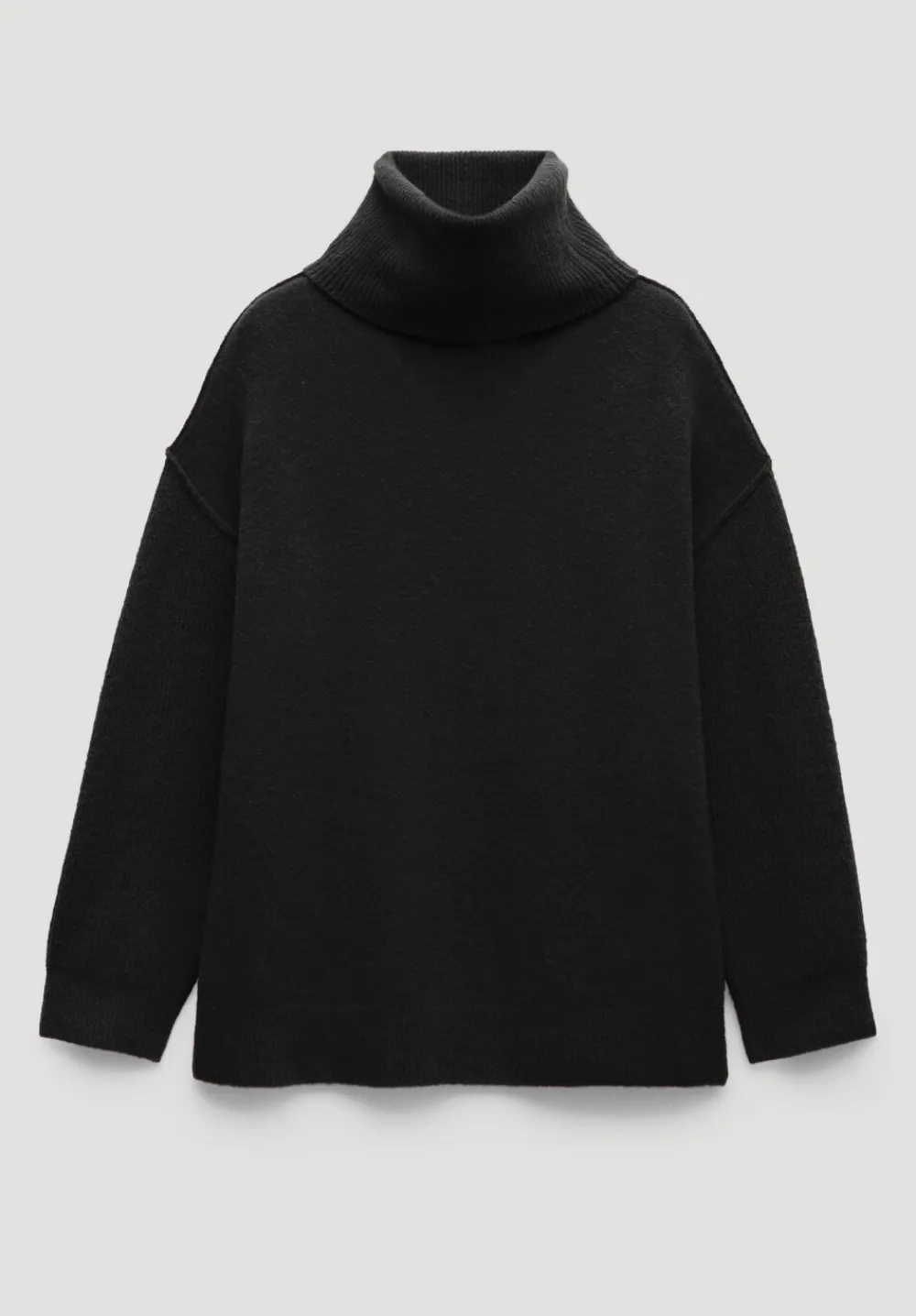 hush Jumpers & Cardigans|Meryl Wool Blend Roll Neck Jumper Black