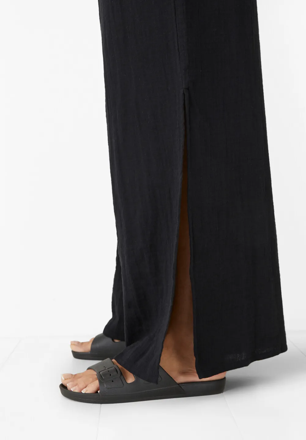 hush Trousers|Mira Beach Trousers Black