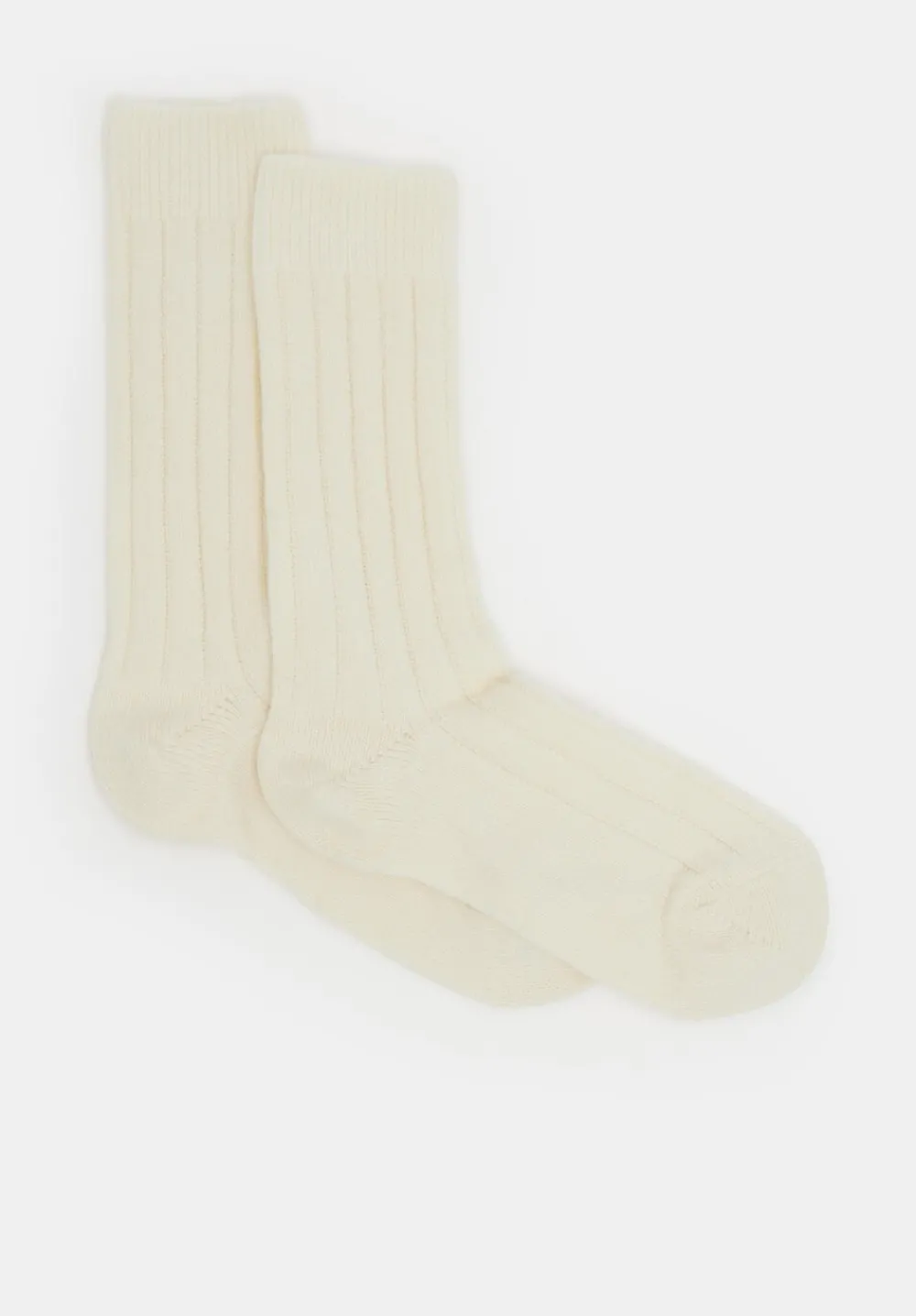 hush Socks & Tights|Murica Wool Blend Socks Cream