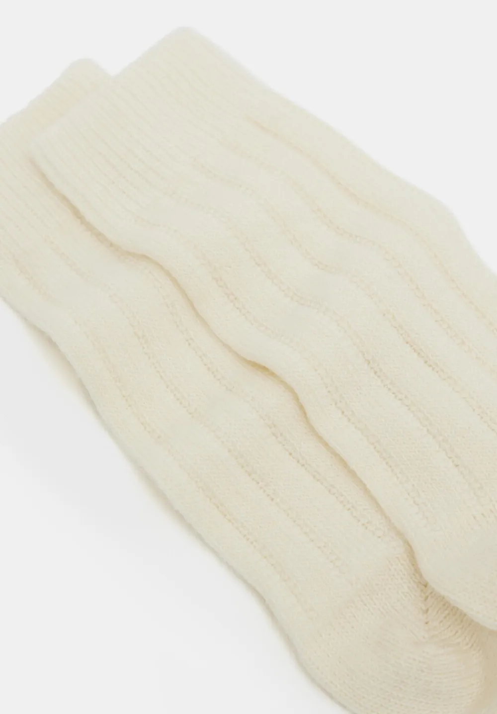hush Socks & Tights|Murica Wool Blend Socks Cream