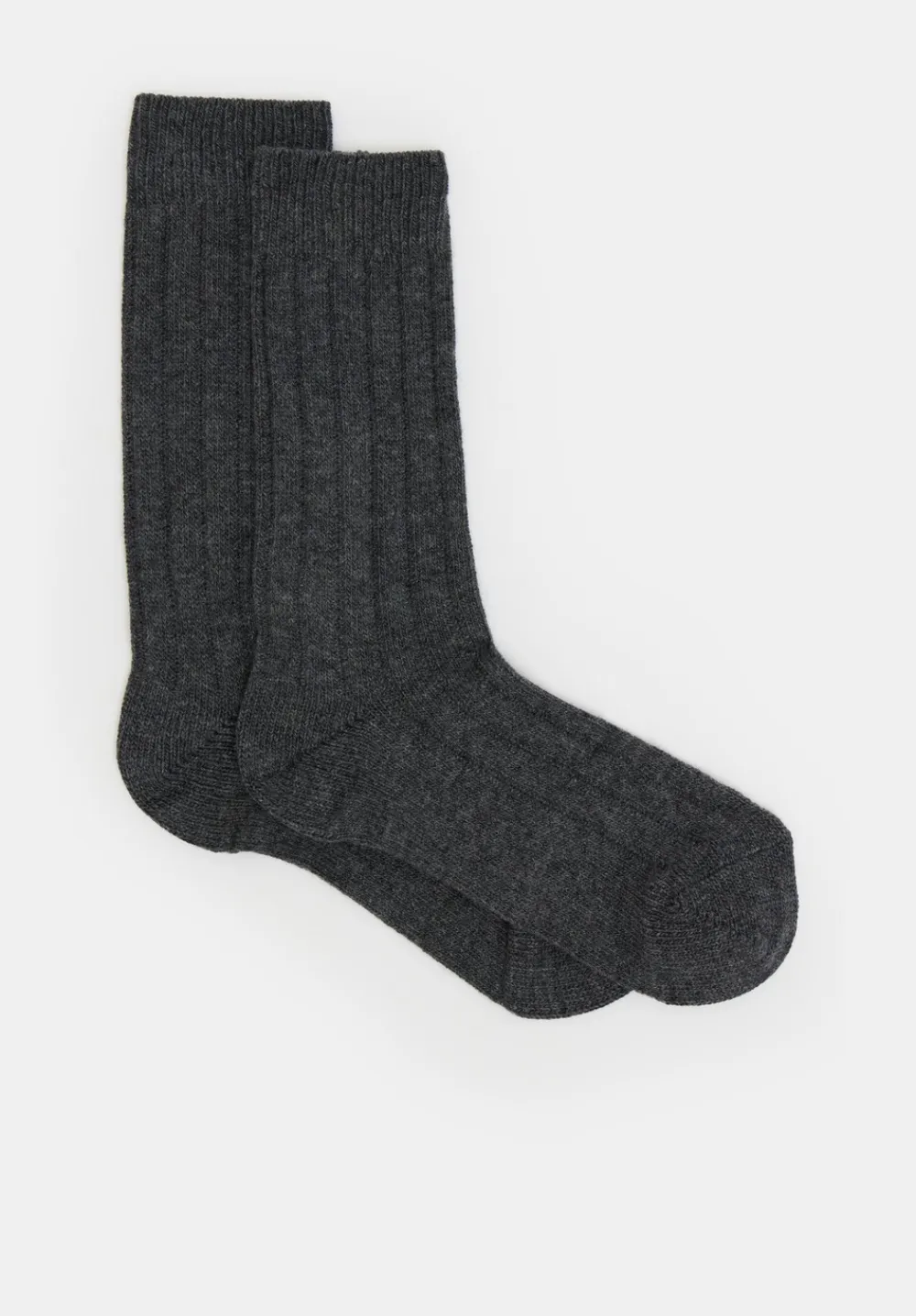 hush Socks & Tights|Murica Wool Blend Socks Charcoal Grey
