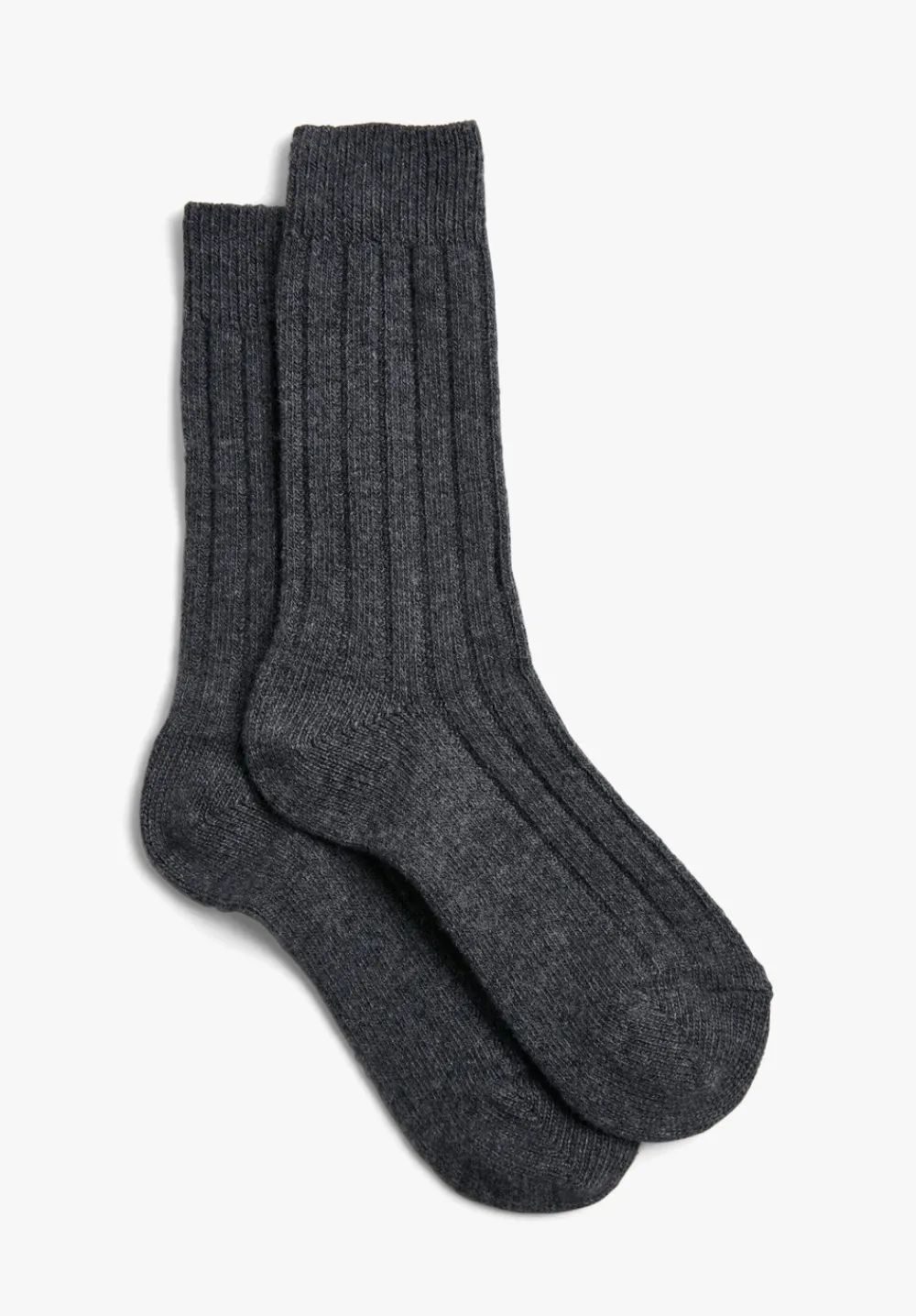 hush Socks & Tights|Murica Wool Blend Socks Charcoal Grey