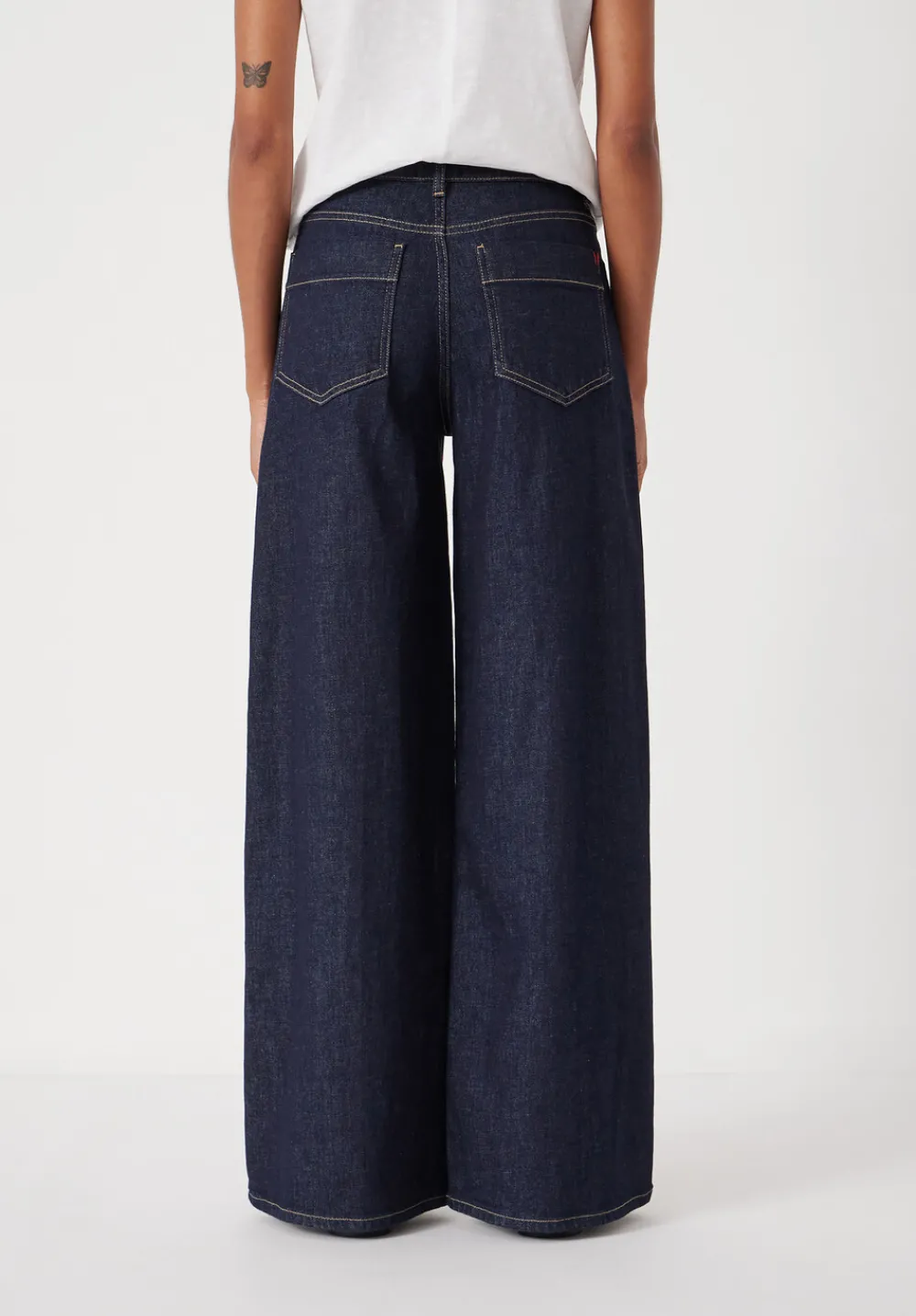 hush Jeans|Nessa Wide Leg Jeans Rinse wash