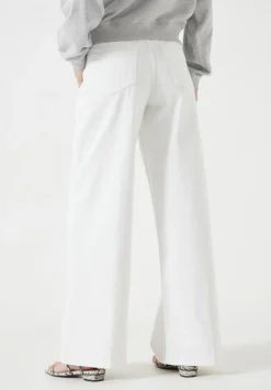hush Jeans|Nessa Wide Leg Jeans White
