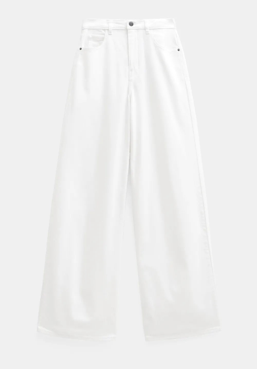 hush Jeans|Nessa Wide Leg Jeans White