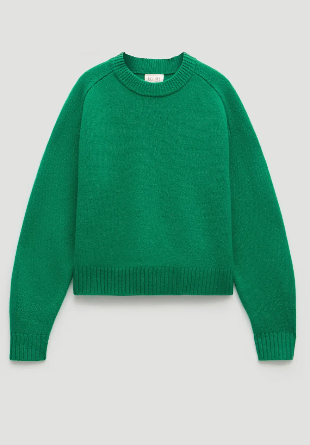 hush Jumpers & Cardigans|Nina Merino Wool Jumper Bright Green